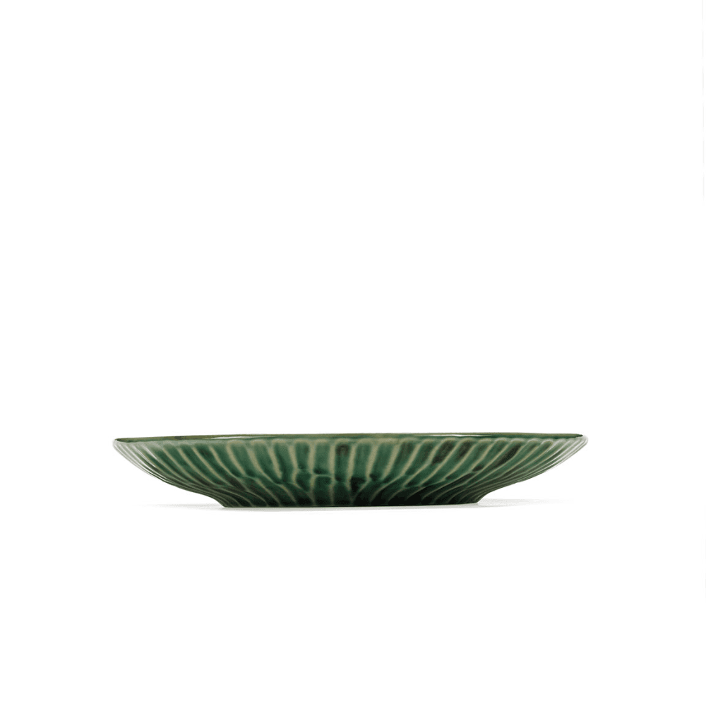 Verde Lanza by Pascale Naessen Set of 2 Breakfast Plates, Green