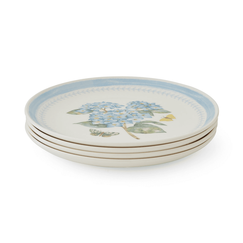Botanic Garden Sketchbook Set of 4 Dinner Plates, Multi