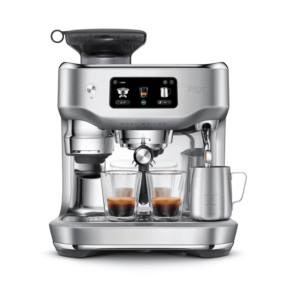 The Oracle Dual Boiler, Brushed Stainless Steel
