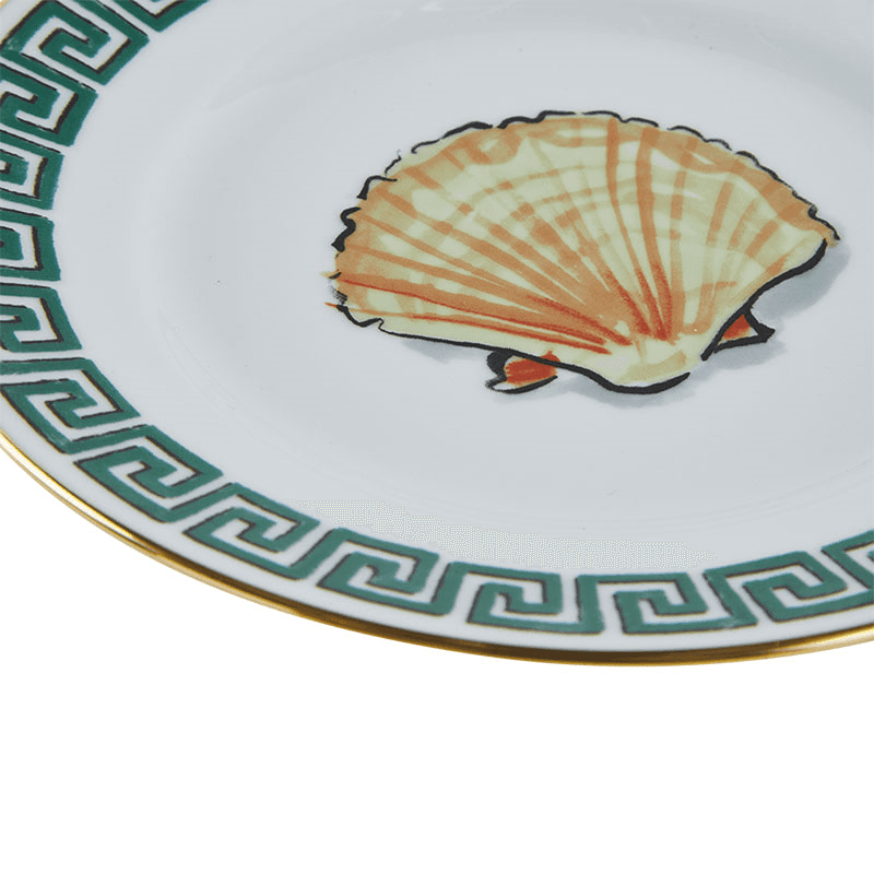 Il Viaggio Di Nettuno Plate, D16cm, White