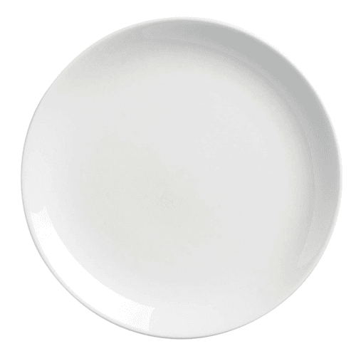 Image showing the Orientix Set of 6 Bread Plates, D27cm, White product.