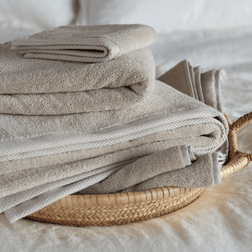 Image showing the Luxury Organic Cotton Jumbo Bath Sheet product.