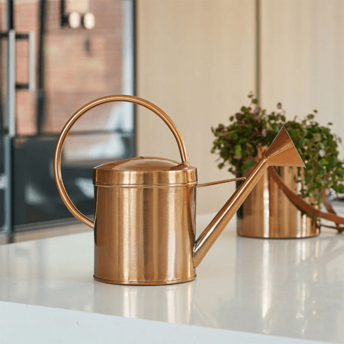 Image showing the Kensington Indoor Traditional Watering Can, D40cm, Copper product.