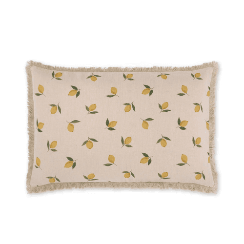 Image showing the Lemons Cushion, Natural product.