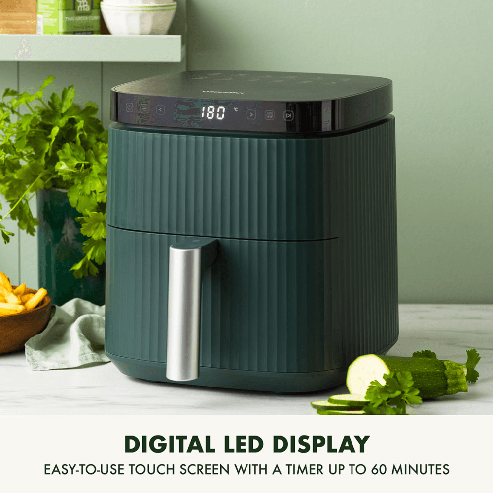 Silhouette XL Air Fryer, Pine Green