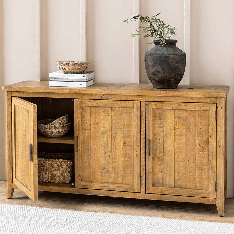 Ashwell 3 Door Sideboard, Natural