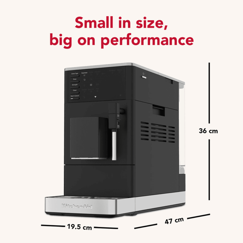 KF2 Fully Automatic Espresso Machine, Matte Black