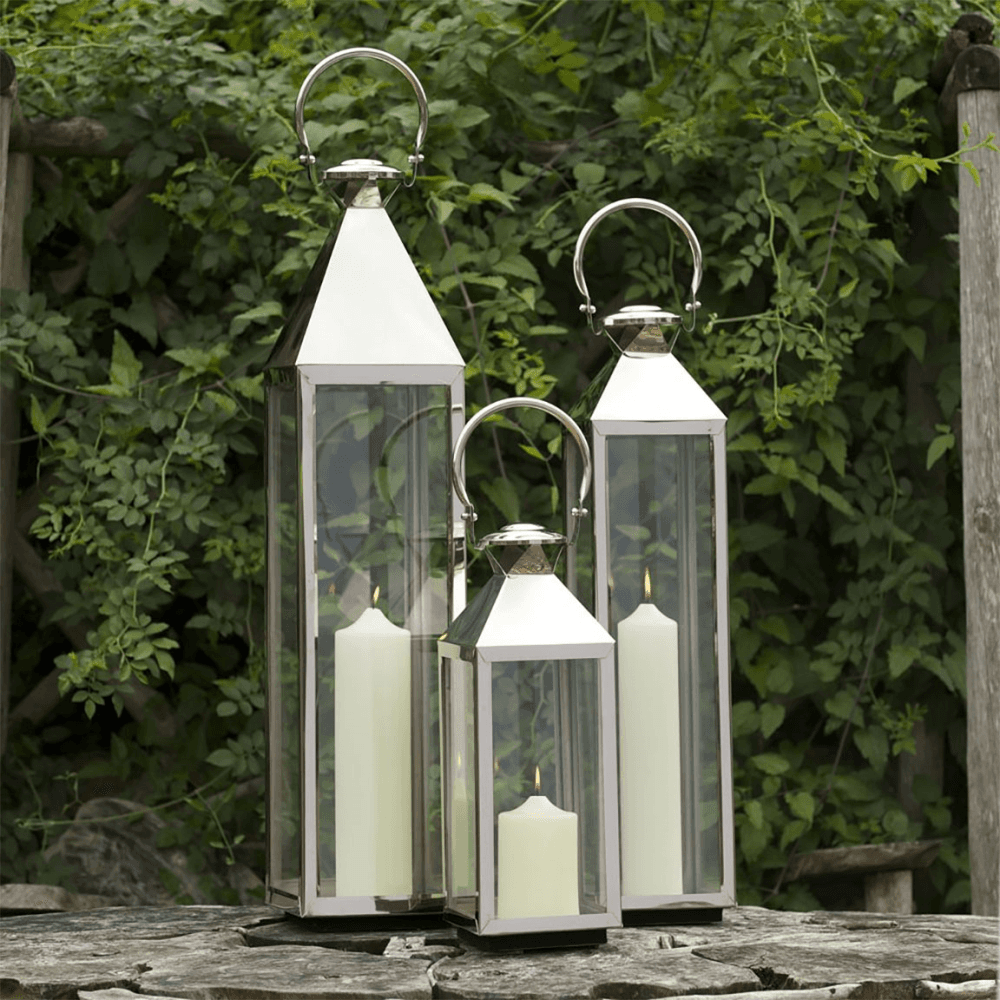 Chelsea Lantern, Stainless Steel