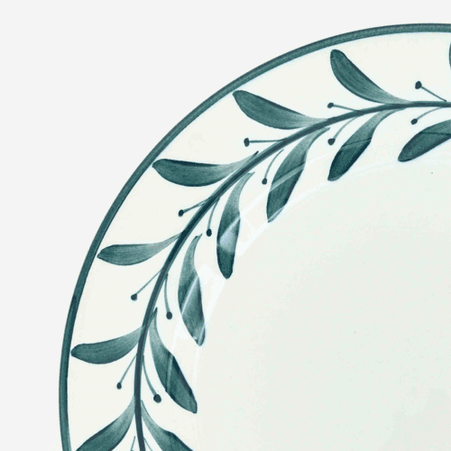 Image showing the Helecho Dinner Plate, Teal product.