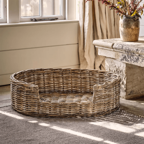 Image showing the Bembridge Pet Bed, H25 x W70cm, Natural product.
