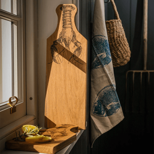 Image showing the Lobster Oak Serving Board product.