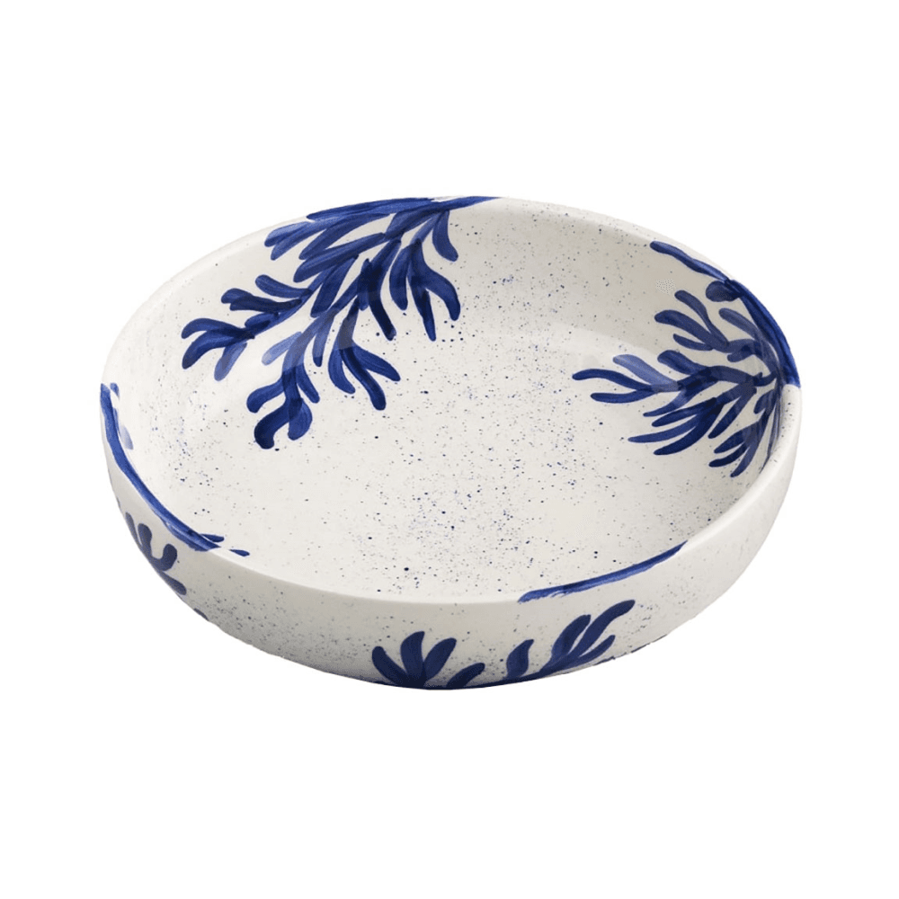 Coral Salad Bowl, Blue