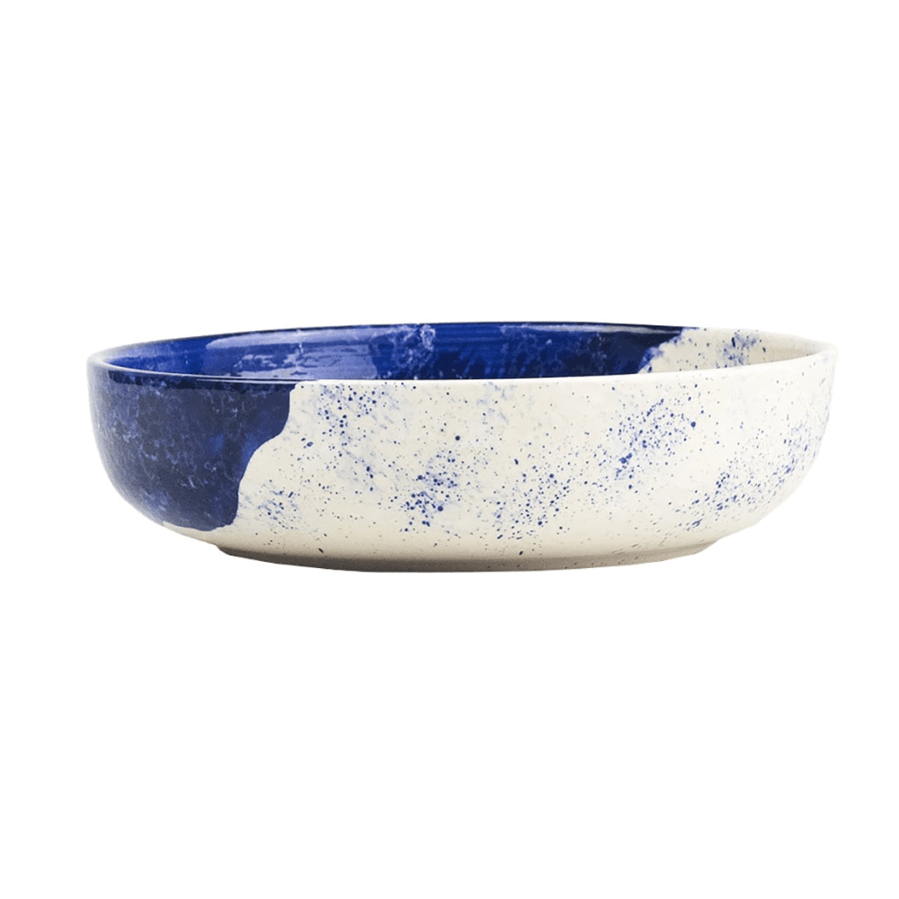 Wave Salad Bowl, Blue