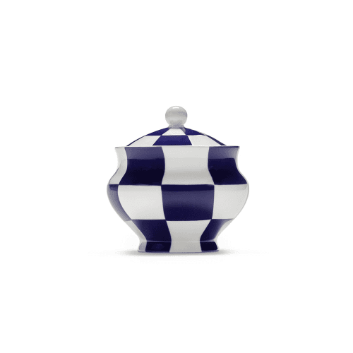 Image showing the Les Objets Mouleversants by Wouters&Hend Fete des Betes Sugar Bowl, Blue product.
