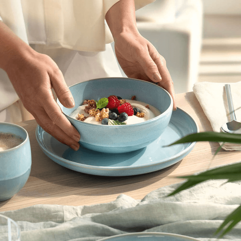 Perlemor Bowl, Aqua