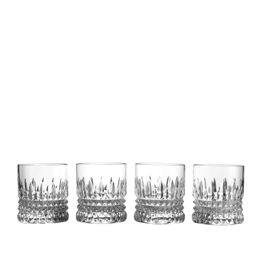 Image showing the Lismore Diamond Set of 4 Tumblers, Clear product.
