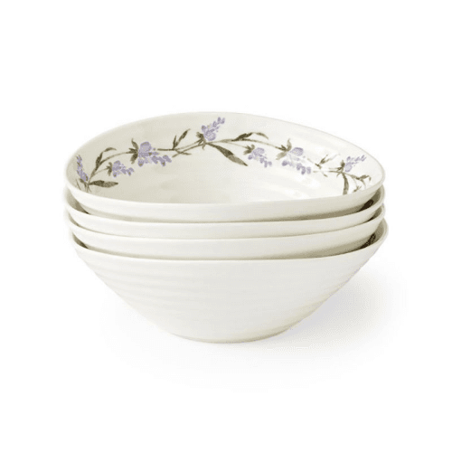 Image showing the Lavendula Set of 4 Cereal Bowls, Multi product.