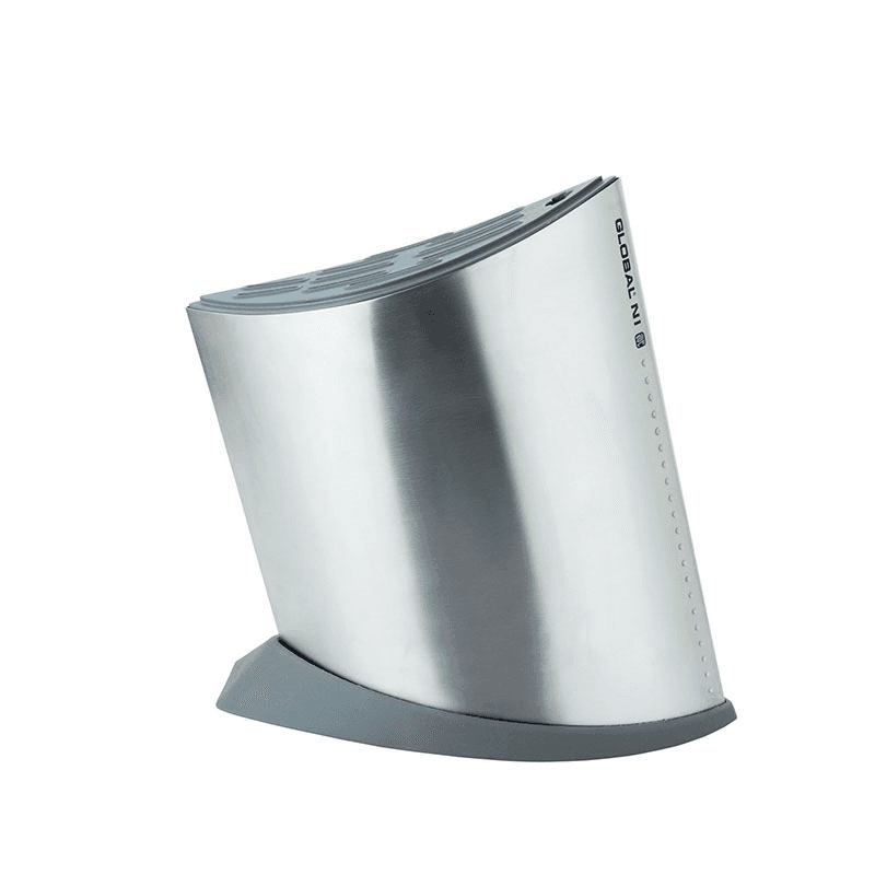 Ni Ship Shape Knife Block, Silver