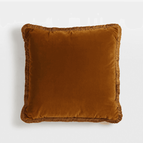 Image showing the Margeaux Cushion, 65 x 65 cm, Mustard product.