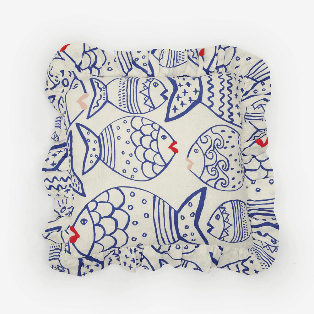 Poisson Cushion cover, Multi