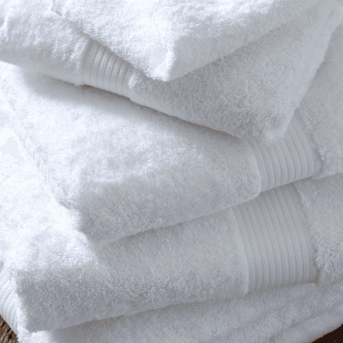 Image showing the Luxury Egyptian Cotton Bath Towel, White product.