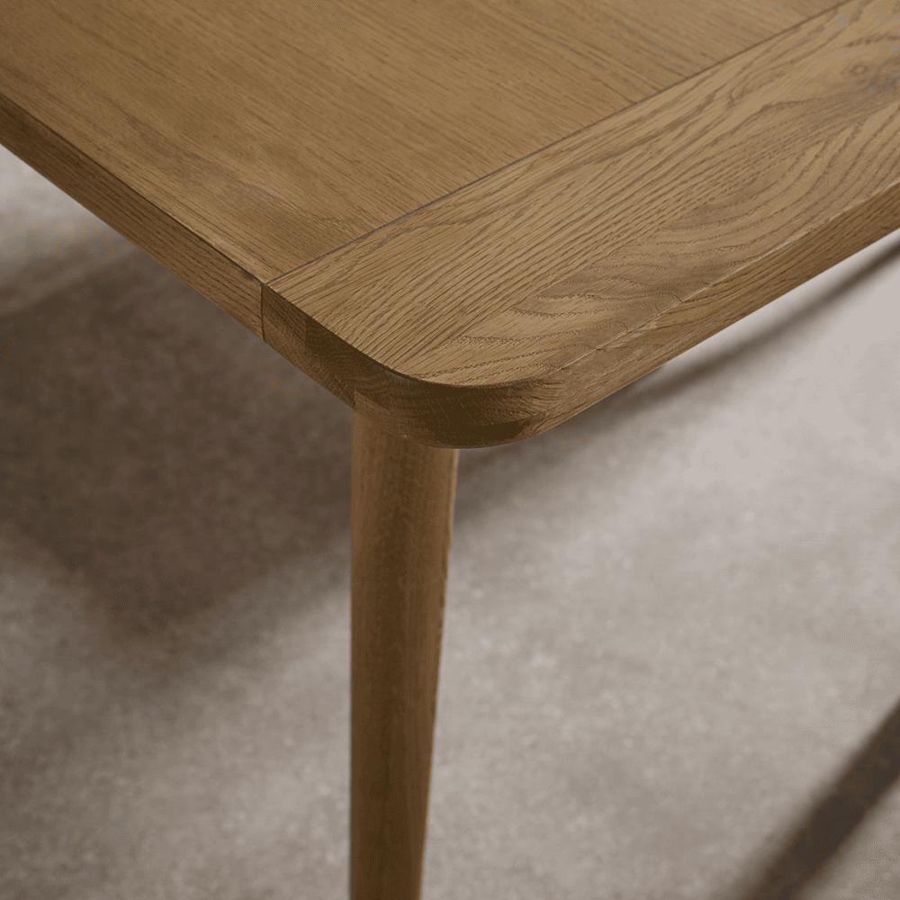 Weathered Oak Dining Table, Natural