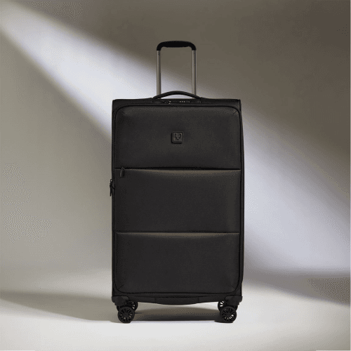 Image showing the Urban Soft Stripe Expandable Suitcase product.