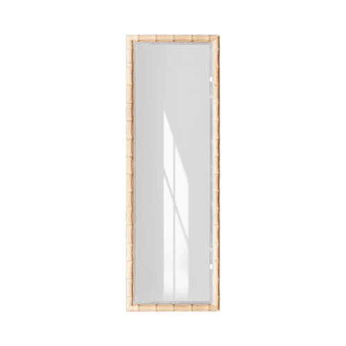 Image showing the Baloo Full Length Mirror, Natural Wood product.