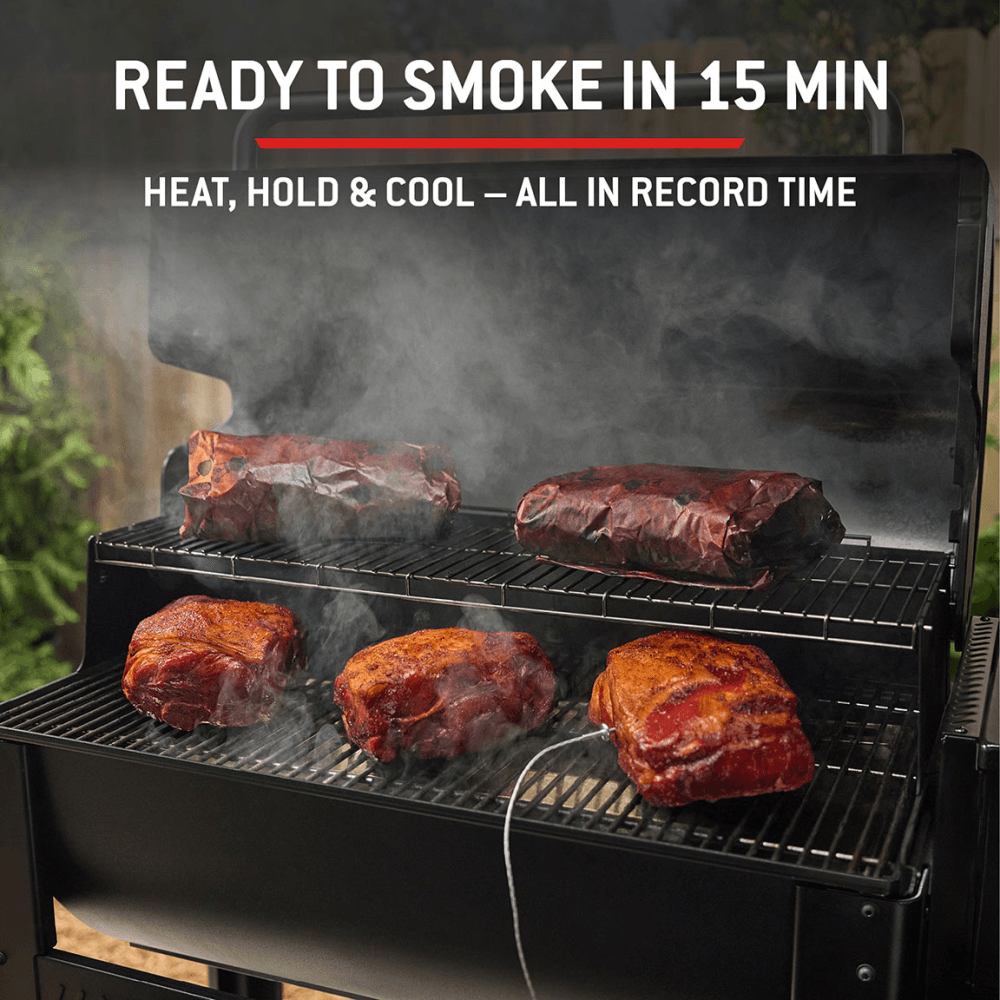 Smoque Pellet Smoker, Black