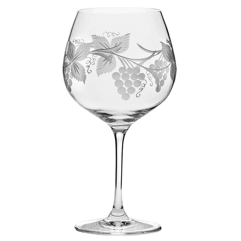 Grapevine Gin Glass, Clear