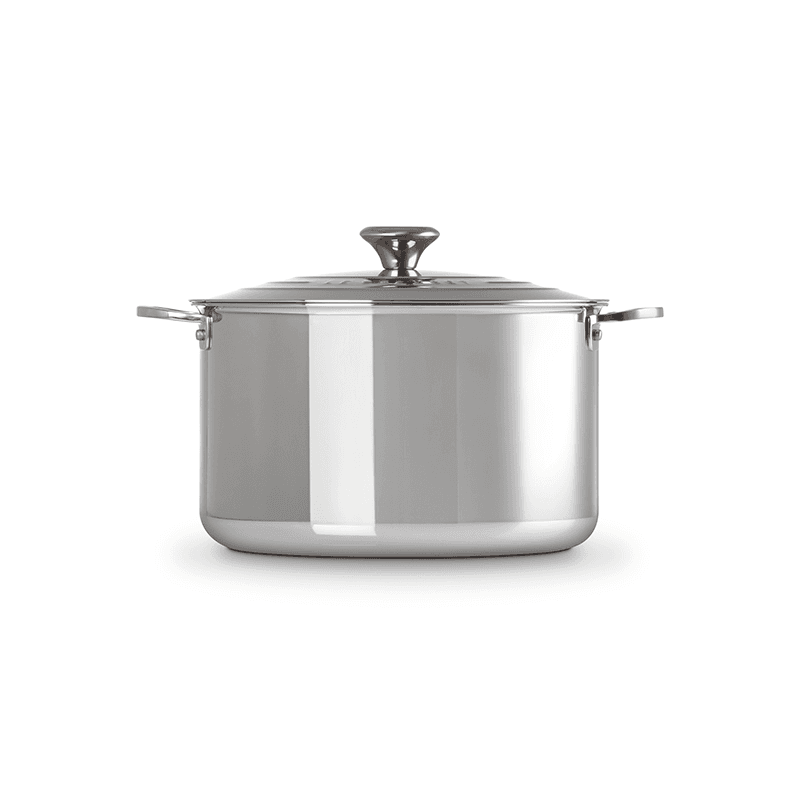 Signature Uncoated Stockpot with lid