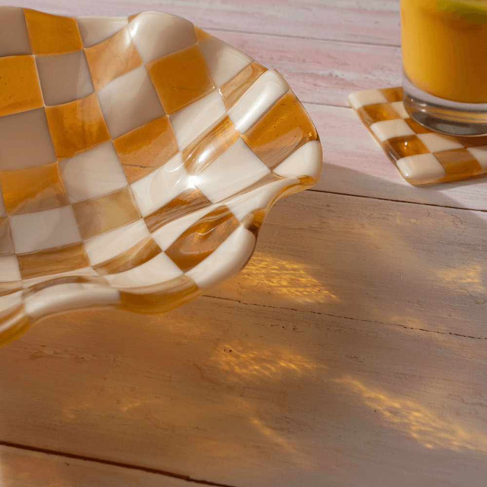 Bullseye Wavy Bowl