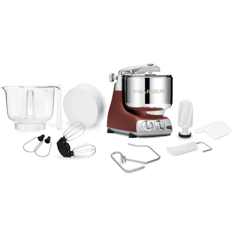 Assistent Stand Mixer, Rustic Maroon
