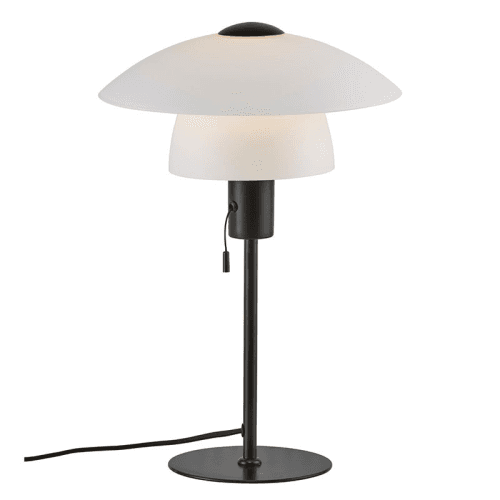 Image showing the Verona Table Lamp, Opal White product.