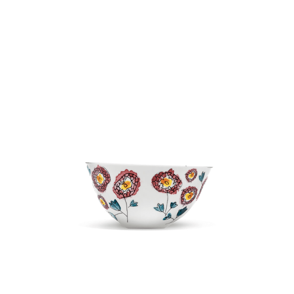 Midnight Flowers by Marni Set of 2 Bowls, Anemone Milk