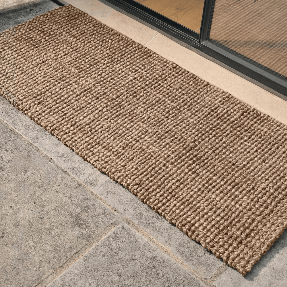 Chunky Jute Double Doormat, Natural
