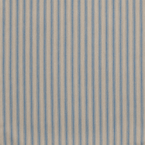 Image showing the Fine Stripe Outdoor Cushion, Blue product.