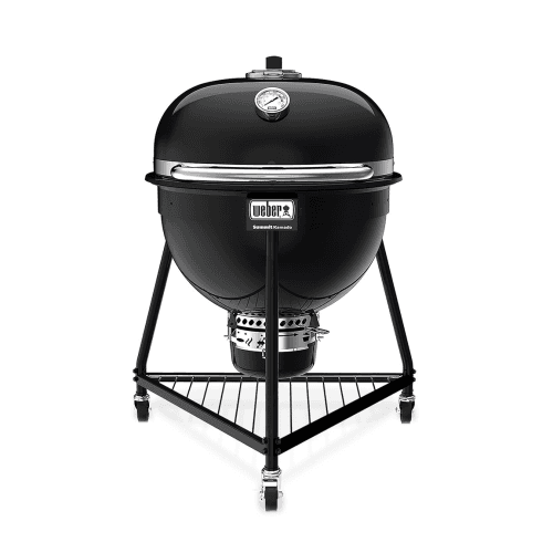 Image showing the Summit Kamado E6 Charcoal Barbecue, Black product.