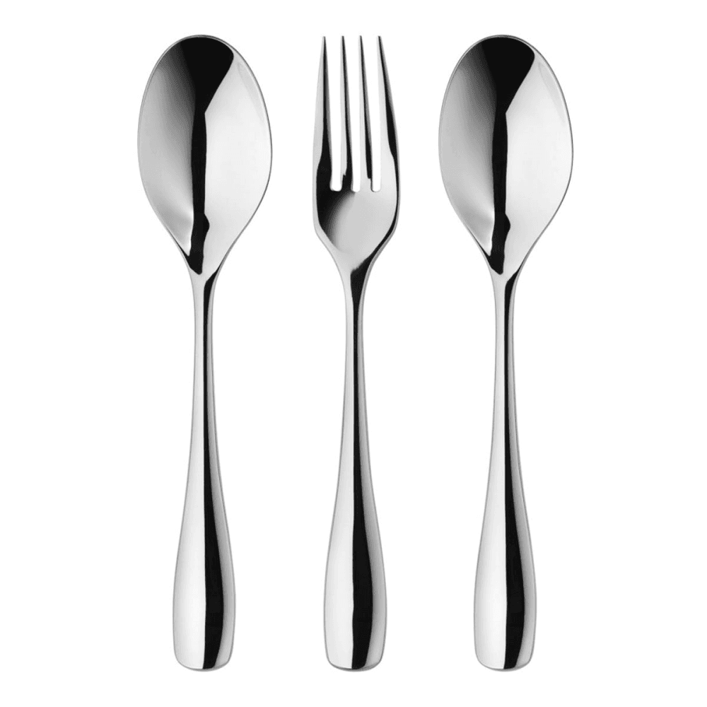 Warwick 3 Piece Serving Set, Stainless Steel