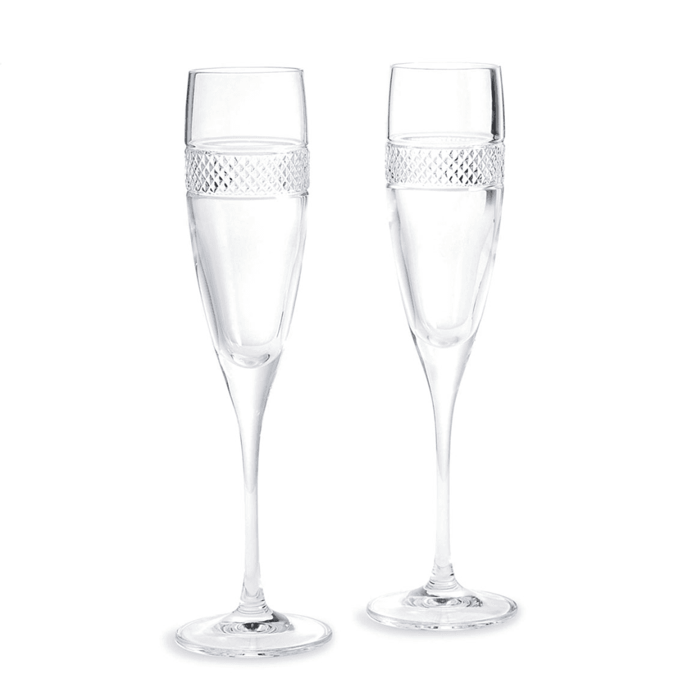 Kinship Kite Set of 2 Champagne Flutes