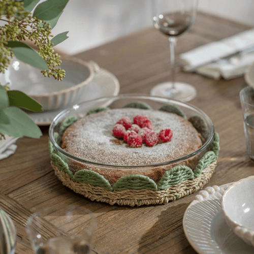Image showing the Mayfield Round Oven to Table Dish, Clear product.