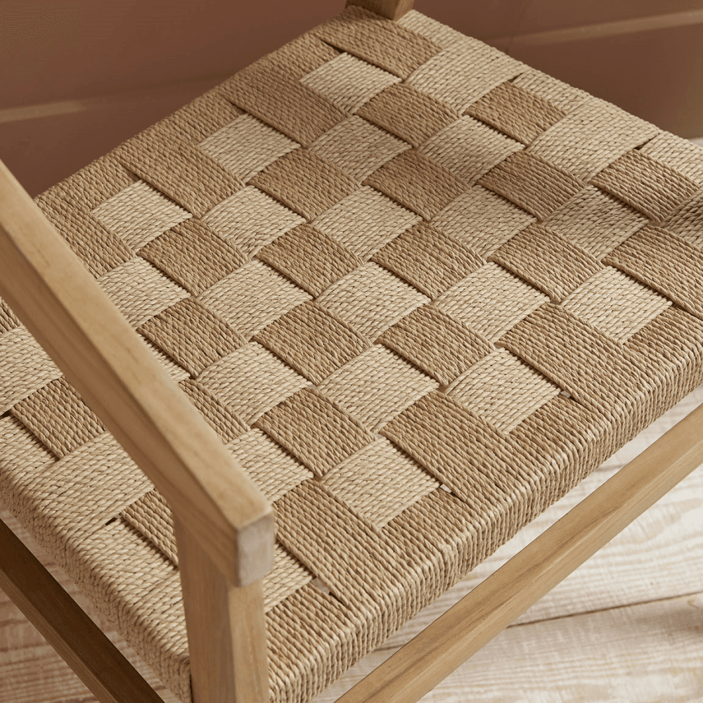 Teak Dining Chair, Natural
