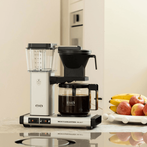 Image showing the KBG Select Filter Coffee Machine, 1.25L, Matte Silver product.
