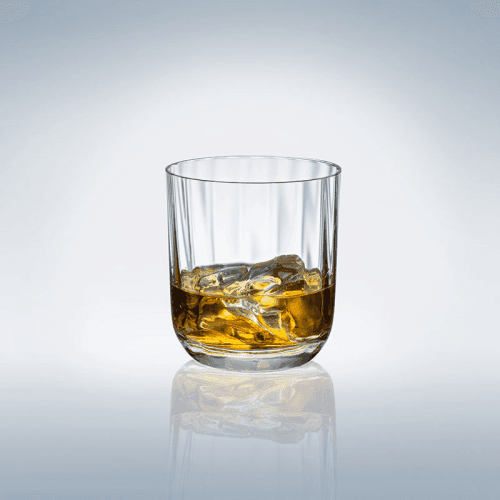 Image showing the Rose Garden Water Glass Set of 4, Clear product.