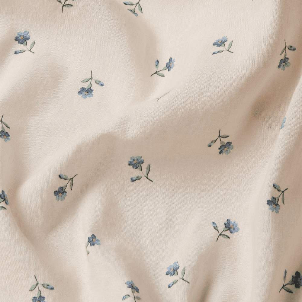 Posy Bud Pair of Linen Blend Pillowcases