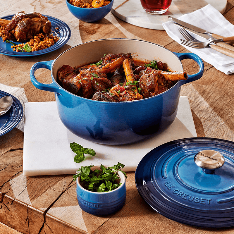 Signature Cast Iron Round Casserole