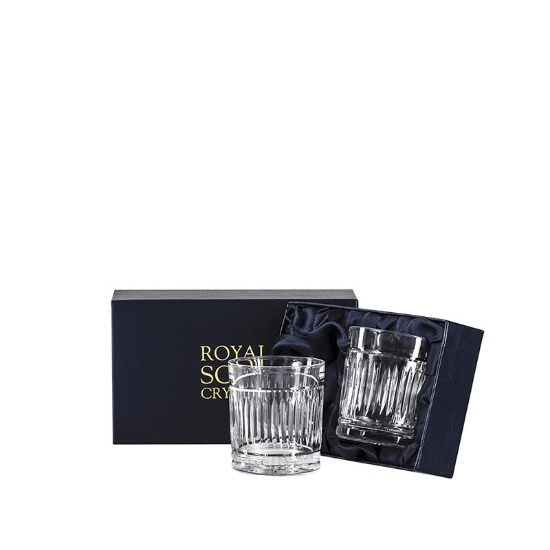 Art Deco Set of 2 Large Tumblers