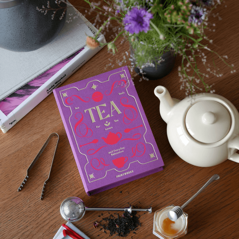 The Essentials Tea Tools, Purple/Gold