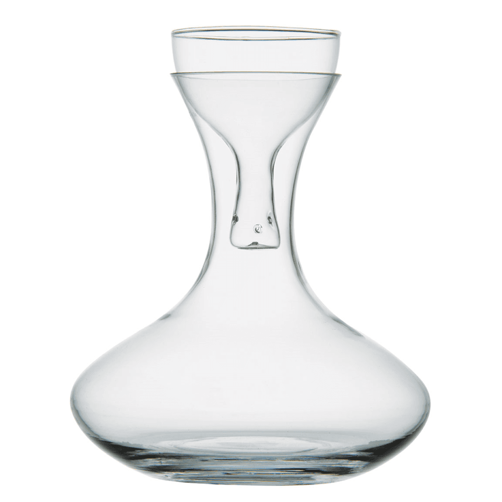Wine carafe and aerator, Clear
