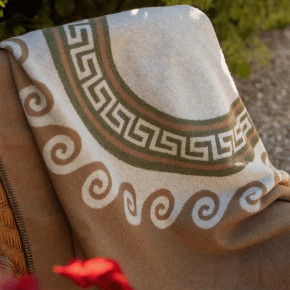 Onda Cashmere Blanket, Terracotta